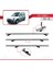 Opel Combo (C) 2001-2011 Arası ile Uyumlu Basıc Model Universal Ara Atkı Tavan Barı Gri 2 Adet 4
