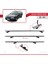 Nissan Primera (W10) 1991-1997 Arası ile Uyumlu Basıc Model Universal Ara Atkı Tavan Barı Gri 2 Adet 4