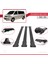 Volkswagen Multivan (T5) 2003-2015 Arası ile Uyumlu Fly Model Ara Atkı Tavan Barı Siyah 3 Adet 4