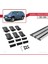 Vauxhall Frontera Sport 1992-1998 Arası ile Uyumlu Fly Model Ara Atkı Tavan Barı Gri 3 Adet 5