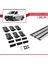 Volkswagen Transporter (T5) 2003-2015 Arası ile Uyumlu Fly Model Ara Atkı Tavan Barı Gri 3 Adet 5