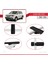 Acura Mdx (Yd2) 2007-2013 Arası ile Uyumlu Basıc Model Universal Ara Atkı Tavan Barı Siyah 2 Adet 4
