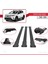 Toyota Rav4 (XA40) 2016-2018 Arası ile Uyumlu Fly Model Ara Atkı Tavan Barı Siyah 3 Adet 4