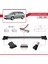 Toyota Avensis Sw 2003-2009 Arası ile Uyumlu Fly Model Ara Atkı Tavan Barı Gri 3 Adet 3