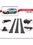 Peugeot 306 Estate 1997-2001 Arası ile Uyumlu Fly Model Ara Atkı Tavan Barı Siyah 3 Adet 4