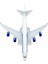 Rındu Russian Airlines 747 16CM Alaşımlı Uçak Modeli (Yurt Dışından) 3