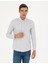 Erkek Gri Slim Fit Uzun Kollu Gömlek 50291042-VR024 1