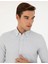Erkek Gri Slim Fit Uzun Kollu Gömlek 50291042-VR024 2