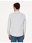 Erkek Gri Slim Fit Uzun Kollu Gömlek 50291042-VR024 5