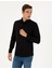 Erkek Siyah Slim Fit Uzun Kollu Gömlek 50284109-VR046 1