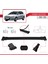 Hyundai I30 Estate 2007-2012 Arası ile Uyumlu Fly Model Ara Atkı Tavan Barı Siyah 3 Adet 3