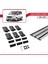 Ford Tourneo Courier 2014-2017 Arası ile Uyumlu Fly Model Ara Atkı Tavan Barı Gri 3 Adet 5