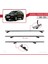 Vauxhall Frontera Sport 1999-2004 Arası ile Uyumlu Basıc Model Universal Ara Atkı Tavan Barı Gri 3 Adet 5
