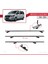 Mercedes V Class W447 2014 ve Sonrası ile Uyumlu Basıc Model Universal Ara Atkı Tavan Barı Gri 3 Adet 4