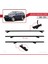 Holden Frontera Sport 1999-2004 Arası ile Uyumlu Basıc Model Universal Ara Atkı Tavan Barı Siyah 3 Adet 4