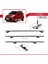 Fiat Qubo 2008-2017 Arası ile Uyumlu Basıc Model Universal Ara Atkı Tavan Barı Gri 3 Adet 4