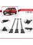 Dacia Sandero Stepway 2008-2012 Arası ile Uyumlu Fly Model Ara Atkı Tavan Barı Gri 3 Adet 4