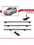 Toyota Sienna (XL20) 2004-2010 Arası ile Uyumlu Basıc Model Universal Ara Atkı Tavan Barı Siyah 3 Adet 5