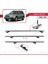 Subaru Forester 2008-2013 Arası ile Uyumlu Basıc Model Universal Ara Atkı Tavan Barı Gri 3 Adet 5