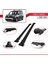 Renault Kangoo 2008-2020 Arası ile Uyumlu Fly Model Ara Atkı Tavan Barı Siyah 2 Adet 3