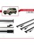 Toyota Land Cruiser 2003-2009 Arası ile Uyumlu Basıc Model Universal Ara Atkı Tavan Barı Gri 3 Adet 3