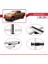 Nissan Navara 2014 ve Sonrası ile Uyumlu Basıc Model Universal Ara Atkı Tavan Barı Gri 3 Adet 3