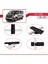 Opel Vivaro 2014-2019 Arası ile Uyumlu Basıc Model Universal Ara Atkı Tavan Barı Siyah 4 Adet 4