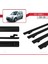 Opel Combo (C) 2001-2011 Arası ile Uyumlu Basıc Model Universal Ara Atkı Tavan Barı Siyah 4 Adet 3
