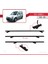 Opel Combo (C) 2001-2011 Arası ile Uyumlu Basıc Model Universal Ara Atkı Tavan Barı Siyah 4 Adet 5