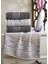 50X90 Pamuklu Jakarlı Havlu (4'lü) - Kod 8942 1