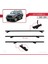 Jeep Cherokee (Kj) 2002-2007 Arası ile Uyumlu Basıc Model Universal Ara Atkı Tavan Barı Siyah 3 Adet 4