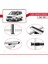 Ford Tourneo Courier 2014-2017 Arası ile Uyumlu Basıc Model Universal Ara Atkı Tavan Barı Gri 3 Adet 3