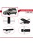 Peugeot Partner Tepee 2008-2018 Arası ile Uyumlu Basıc Model Universal Ara Atkı Tavan Barı Siyah 4 Adet 5