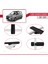 Ford Tourneo Courier 2017-2022 Arası ile Uyumlu Basıc Model Universal Ara Atkı Tavan Barı Siyah 4 Adet 4