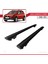 Dacia Sandero Stepway 2008-2012 Arası ile Uyumlu Hook Model Ara Atkı Tavan Barı Siyah 2 Adet 4