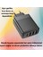 Super Şarj Akım Korumalı 45W 3xusb 1xpd Şarj Başlığ Tüm Cihazlara Uyumlu Şarj Aleti Başlık 4