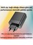 Super Şarj Akım Korumalı 45W 3xusb 1xpd Şarj Başlığ Tüm Cihazlara Uyumlu Şarj Aleti Başlık 5