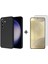 Samsung Galaxy S24 Plus Liquid Içi Kadife Lansman Silikon Kılıf + Temperli Ekran Koruyucu 1