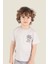 Bej Güneş Işlemeli Erkek Çocuk T-Shirt ( 2-5 Yaş ) 1