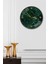 Yeşil Mermer Duvar Saati - 29 cm 1