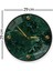 Yeşil Mermer Duvar Saati - 29 cm 3