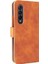 Samsung Galaxy Z Case 4 Koruyucu Kapak Kart Ekleme Deri (Yurt Dışından) 2