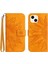 Iphone 14 Artı Kabartmalı Ayçiçeği Lüks Pu Deri Kart ile (Yurt Dışından) 1