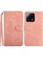 Xiaomi 13 Için Kılıf Darbeye Deri Kılıf Pu Deri Kapak Çevirin Çiçekler (Yurt Dışından) 1