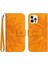 Iphone 12/12 Pro Için Kılıf Kısa Kayış Flip Cüzdan Telefon Kılıfı ile Kabartmalı (Yurt Dışından) 1