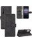Sony Xperia 1 Ii Için Kılıf Tam Koruma Deri Folio Flip Case Kart (Yurt Dışından) 1