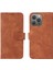 IPHONE15 Artı Deri Folio Flip Case Kart Ekleme Tam Için Kılıf (Yurt Dışından) 1