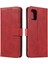 Samsung Galaxy A71 4g Manyetik Karbon Fiber Deri Folio Flip Case (Yurt Dışından) 1