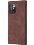 Xiaomi Redmi 10 Için Flip Case Darbeye Kapak Cüzdan Basit Deri (Yurt Dışından) 5
