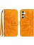 Kart Yuvaları Tutucu Kabartmalı Ayçiçeği ile Samsung Galaxy S23 Fe Için Kılıf (Yurt Dışından) 1